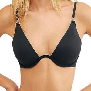 Free people intimately Ari bra black convertible neutral lightly lined